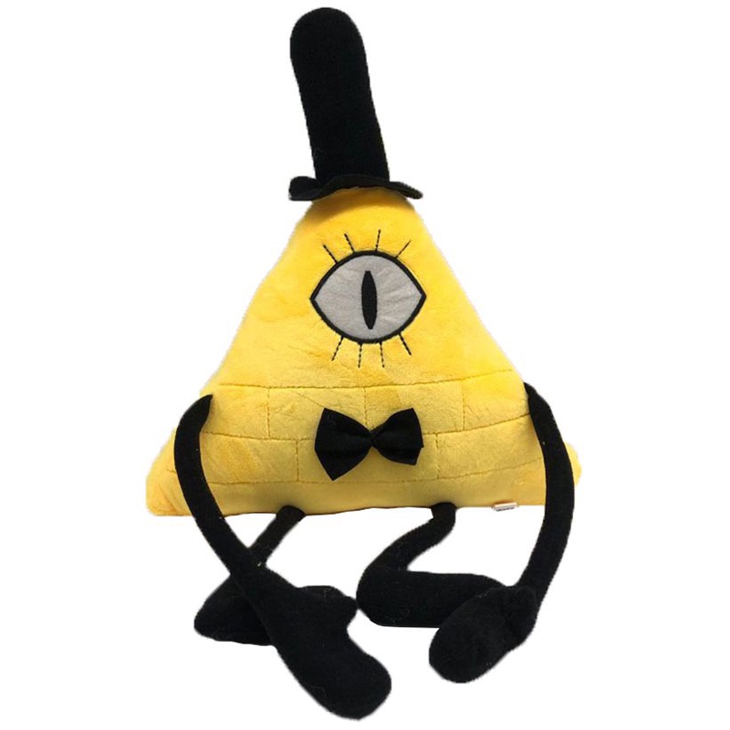 Đồ Chơi Nhồi Bông Hình Hoạt Hình Gravity Falls Bill Cipher 28CM