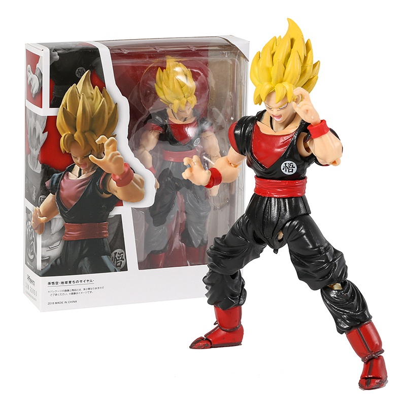 Shf dragon ball son goku gohan vegeta trunks android no.18 piccolo hành động hình đồ chơi anime figurals brinquedos