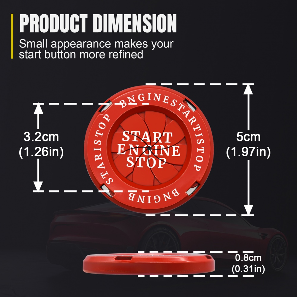 Evil smiley / skeleton onekey start stop nút che nội thất ô tô công tắc khởi động nắp bảo vệ vòng khởi động xe máy