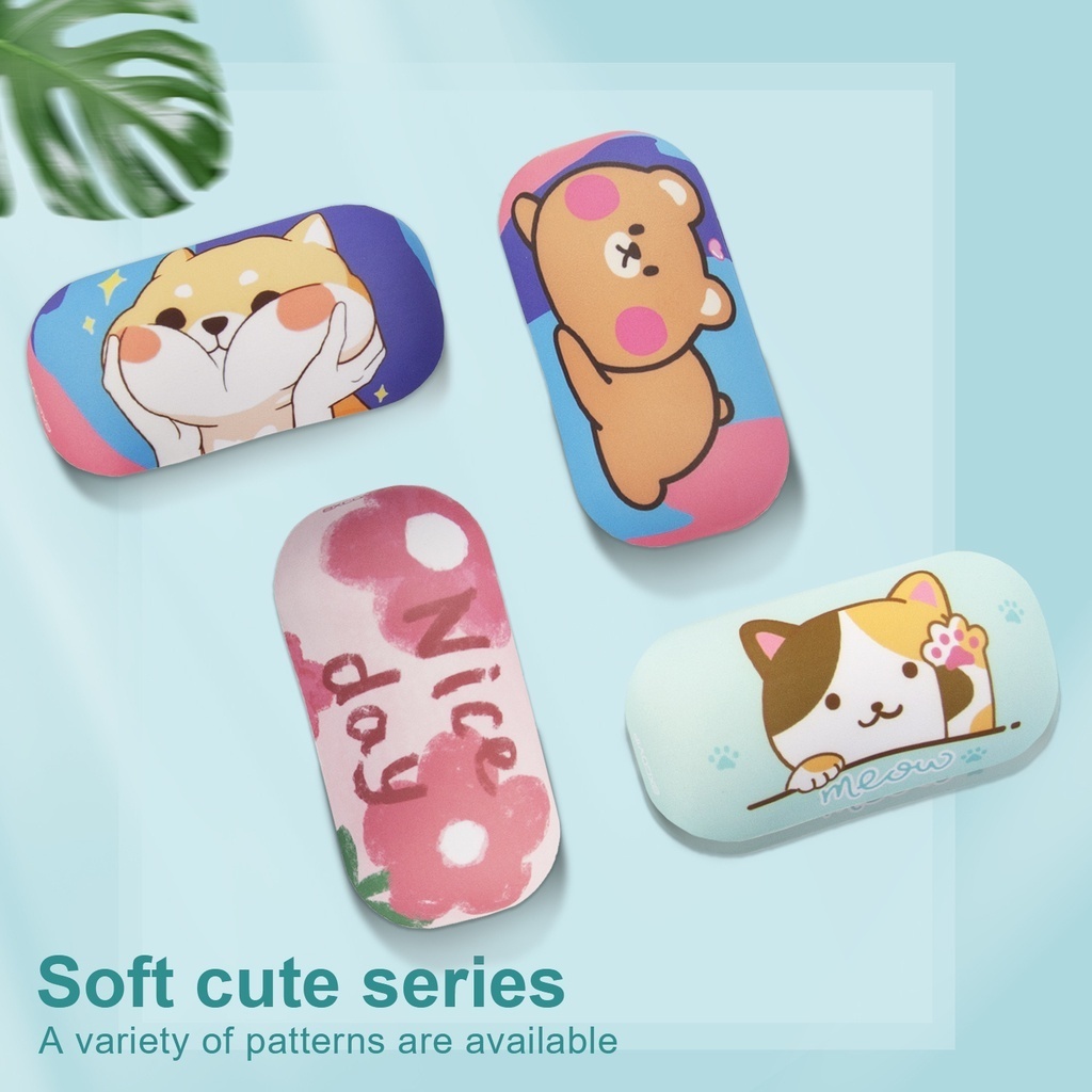 Đệm Lót Chuột Bằng Silicon Họa Tiết Hoạt Hình Dễ Thương Thoải Mái Tiện Dụng