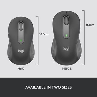 Logitech Mini M650 Mouse M650L Wireless Mouse Bluetooth  Smart Mouse for Business Silent Click Mouse
