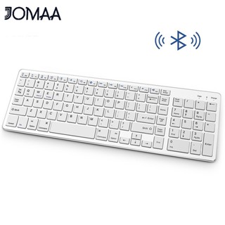 Bàn Phím Bluetooth Không Dây Có Thể Sạc Lại Kích Thước Đầy Đủ Dành Cho Laptop Máy Tính Bảng PC