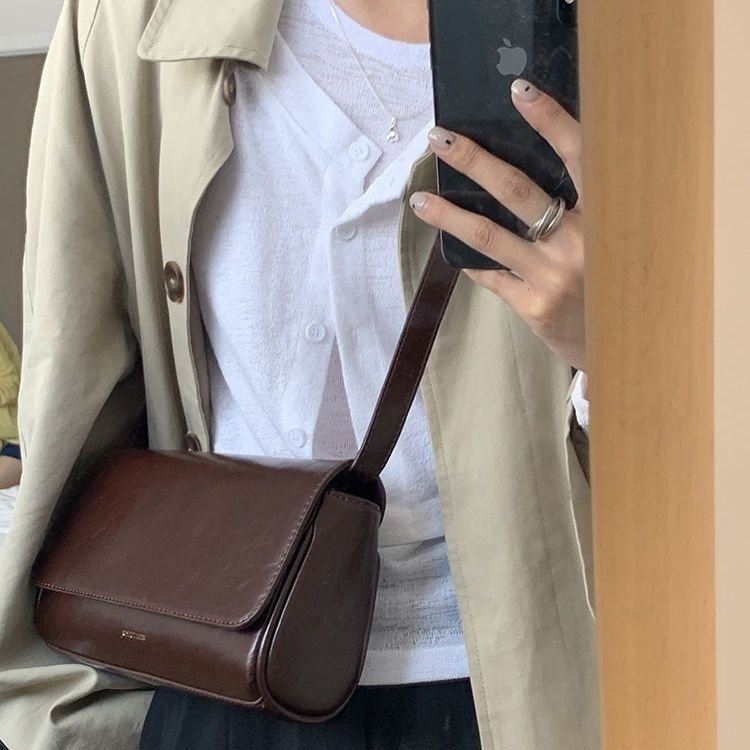 Mnefokc Túi Vuông Xách Tay Đeo Chéo Nữ, Phong Cách Hàn Quốc ,kiểu Cách Retro Phù Hợp Với Mọi Phong Cách