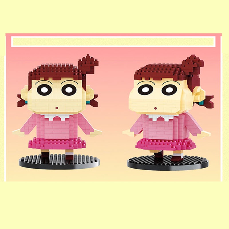 Đồ Chơi Lắp Ghép Nhân Vật Hoạt Hình Boochan Bằng ABS