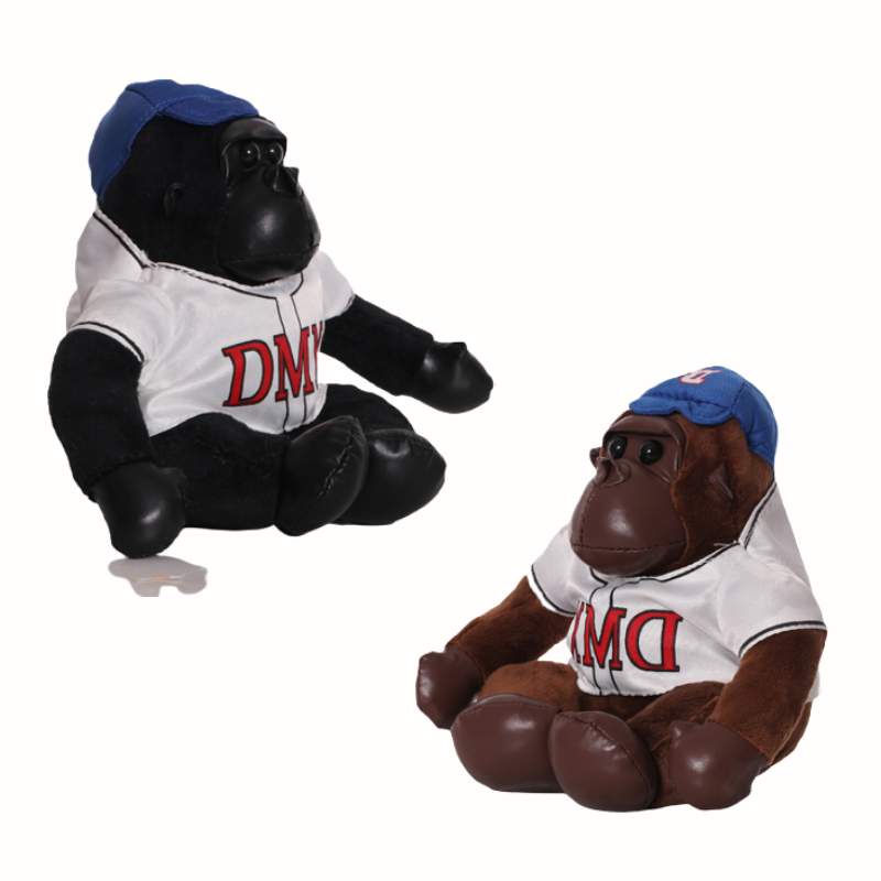 Đồ chơi nhồi bông Hình Gorilla Màu Đen 8-inch Mềm Mại Cho Bé Và Người Lớn