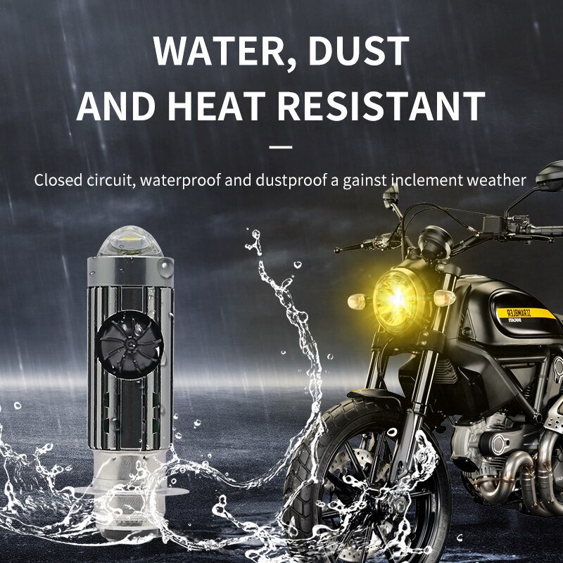 Đèn Pha Led H6 H6 6500K 12V Chuyên Dụng Cho Xe Mô Tô