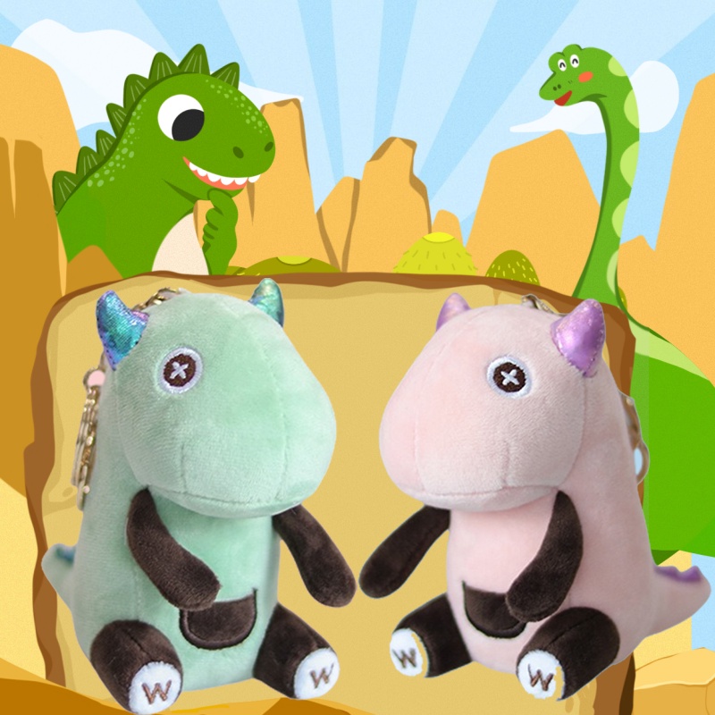 Thú Nhồi Bông Hình Dino Adventurers Treo Trang Trí