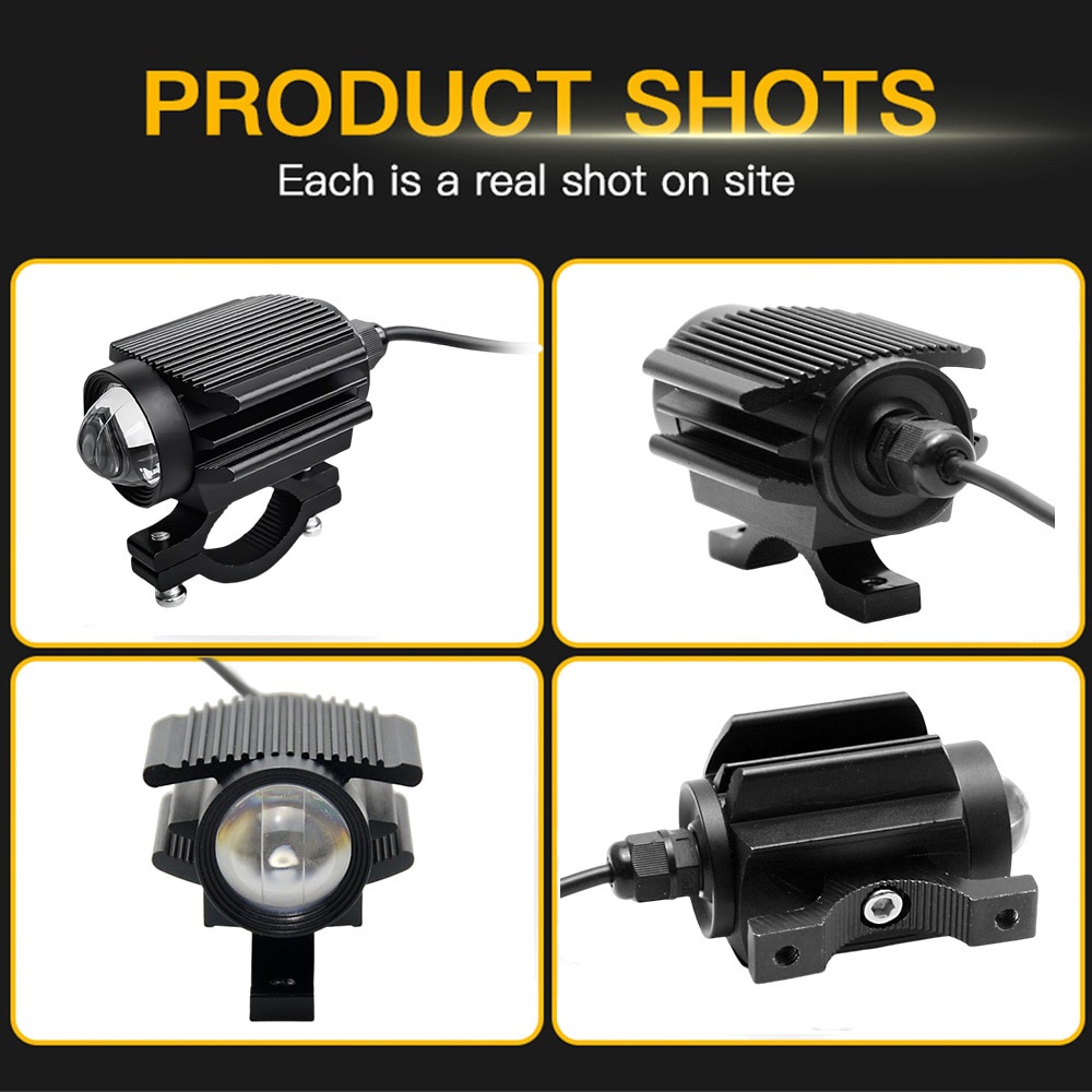 Đèn Pha Led 12V Chuyên Dụng Cho Xe Mô Tô