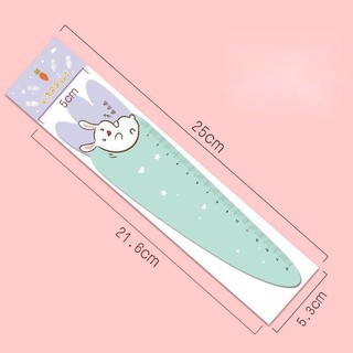 1 thước cà rốt thỏ thỏ mềm dễ thương Trường học văn phòng phẩm