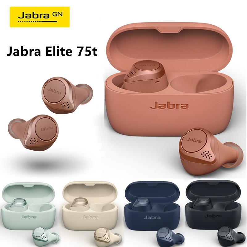 Tai Nghe Nhét Tai Thể Thao Jabra Elite 75t Kết Nối Bluetooth Không Dây