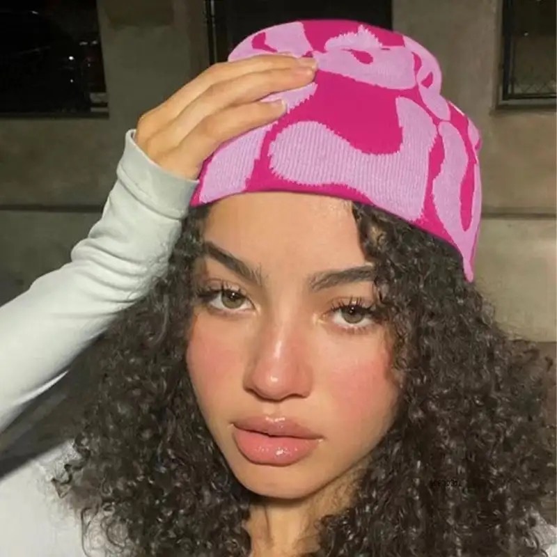 Mea culpa beanie hat brimless cap knitted hat