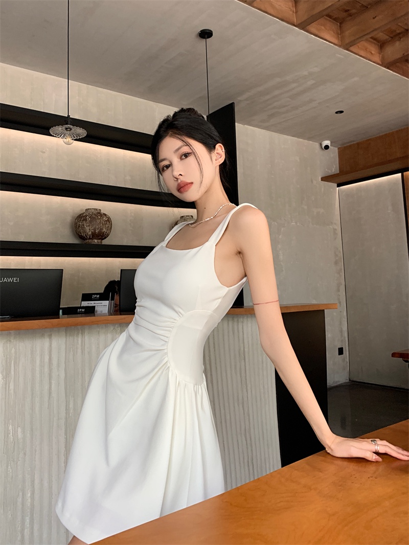 Đầm Không Tay Dáng Ôm Màu Sắc Đơn Giản 64985