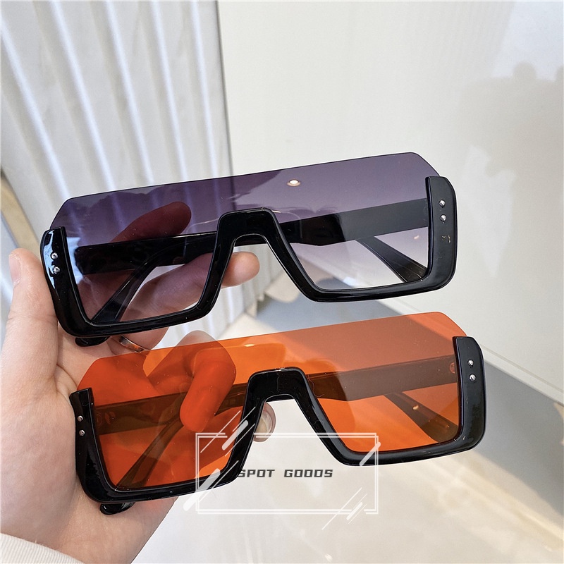 Kính Mát Nửa Gọng Nhiều Màu Sắc Thời Trang