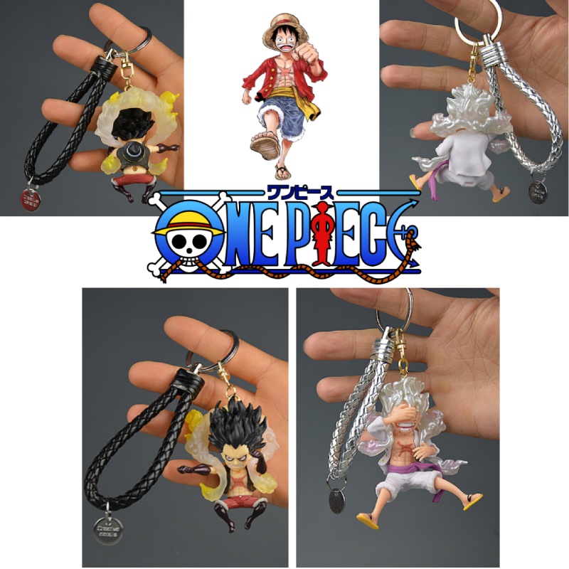 Móc Khóa pvc 7cm Hình Nhân Vật nika snakeman luffy Trong one piece