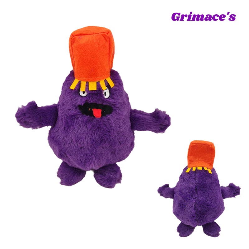 Grimace Đồ chơi nhồi bông Hình Động Vật Đáng Yêu Cho Bé