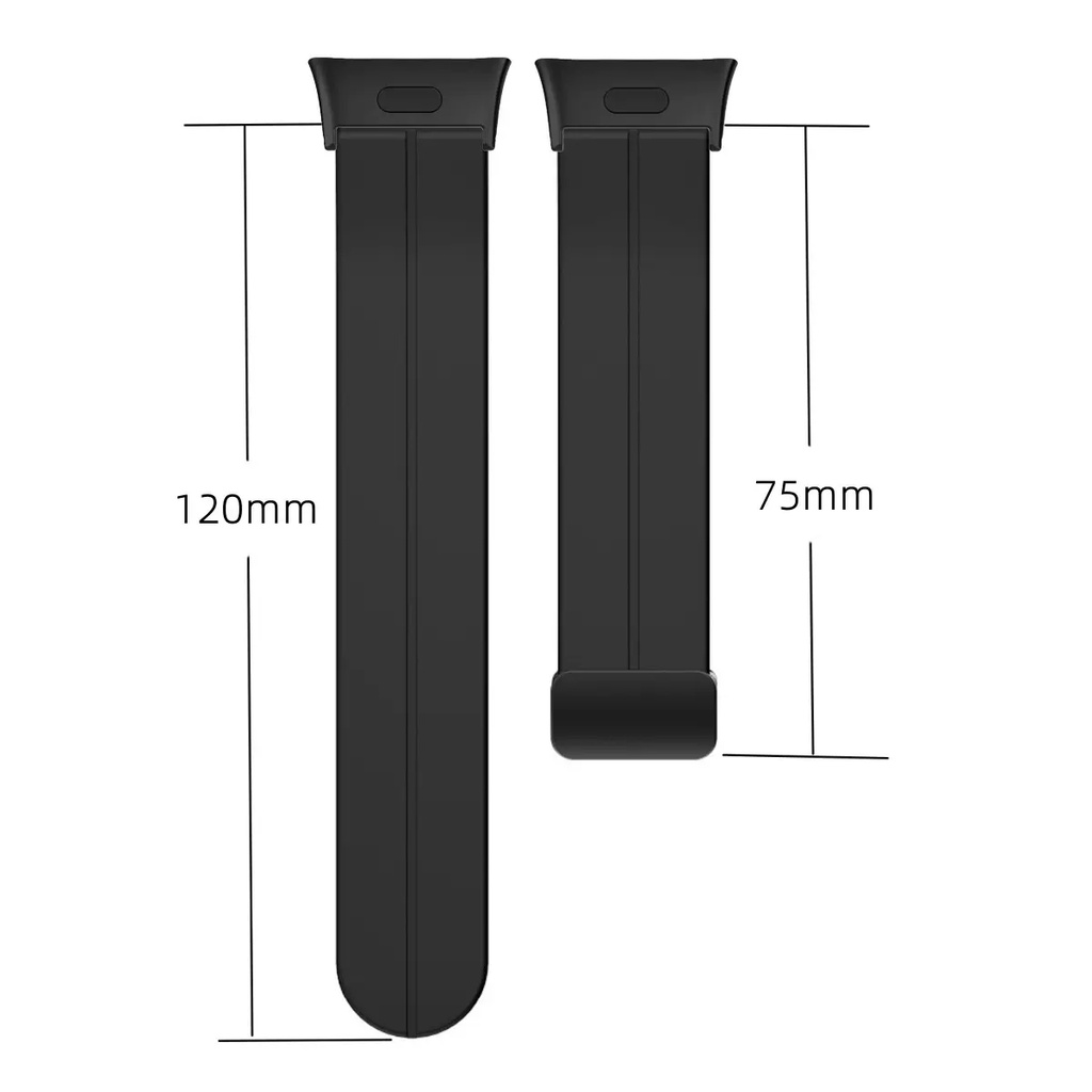 Ốp Dây Đeo Bằng silicone Có Khóa Nam Châm Cho Đồng Hồ Thông Minh redmi watch 3 / 2 lite