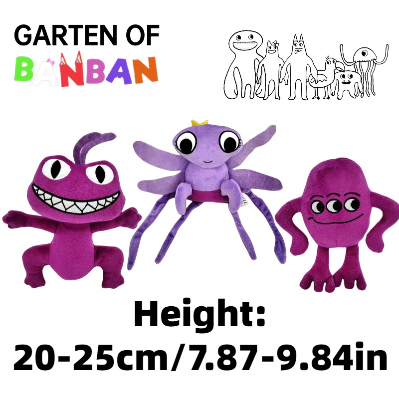 HYC Humey Đồ chơi nhồi bông Hình Nhân Vật Trong Garten of Banban Mới