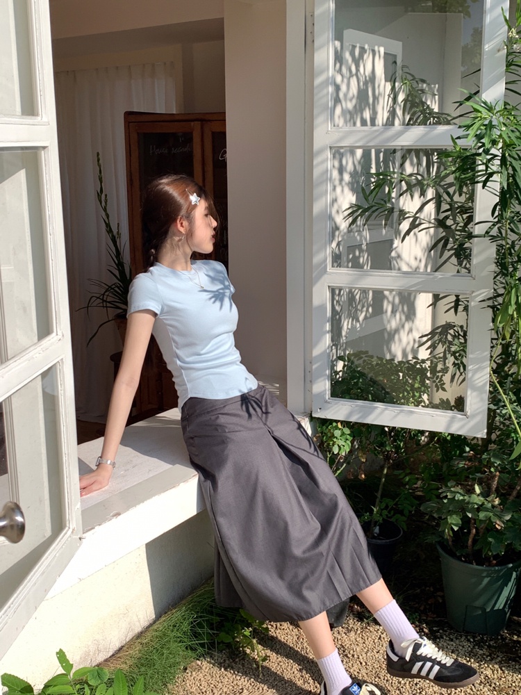 Áo Thun Tay Ngắn Mùa Hè Cho Nữ 64858