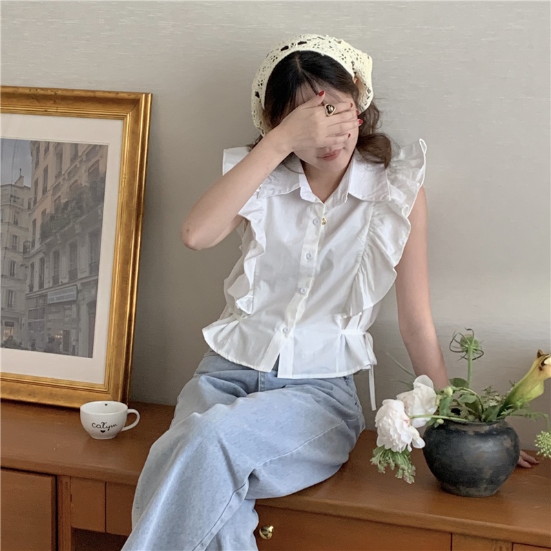 Áo Sát Nách Dáng Rộng Màu Trơn Thời Trang Mùa Hè Hàng Mới Dành Cho Bạn Nữ 65026