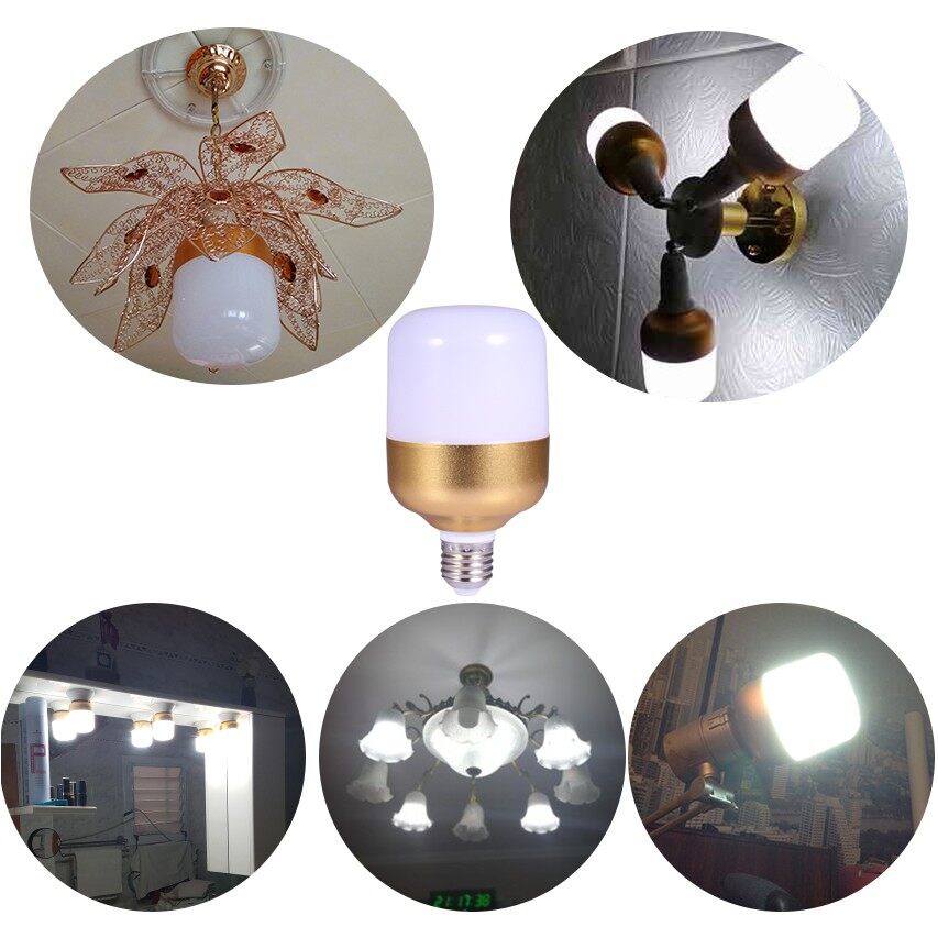 Bóng Đèn Led E27 40W E27 5W 10W 15W 20W 30W Ánh Sáng Trắng Ấm Tiện Dụng