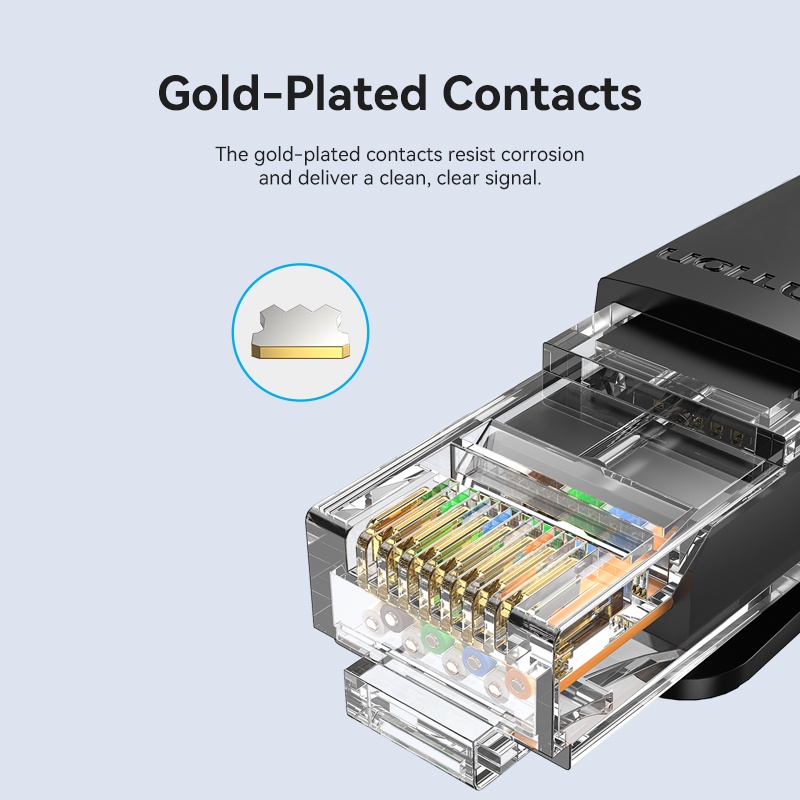 VENTION Cáp Mạng Lan CAT6 CAT6 UTP 1000Mbps RJ45 Gigabit Cho Máy Tính / Laptop