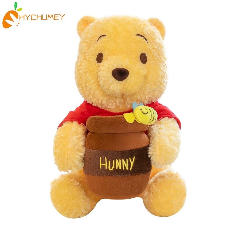 DISNEY Đồ chơi nhồi bông Hình Gấu Pooh 35-55cm Trang Trí Nhà Cửa