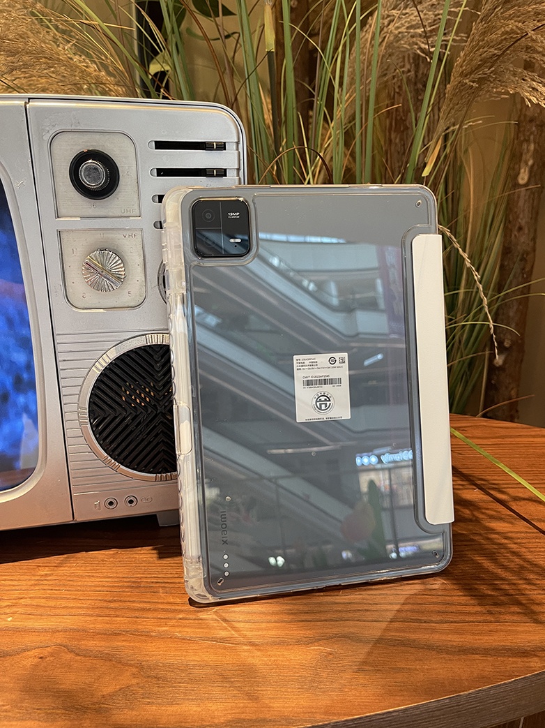 Ốp Máy Tính Bảng PC Cứng Trong Suốt Có Ngăn Đựng Bút Cho Xiaomi Pad 6 Pro 2023 6 5 11 Inch