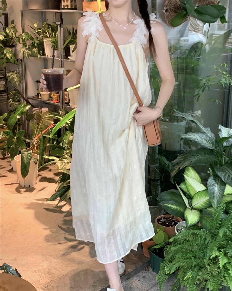 Đầm Hai Dây Dáng Dài Vừa Thời Trang Mùa Hè 65712