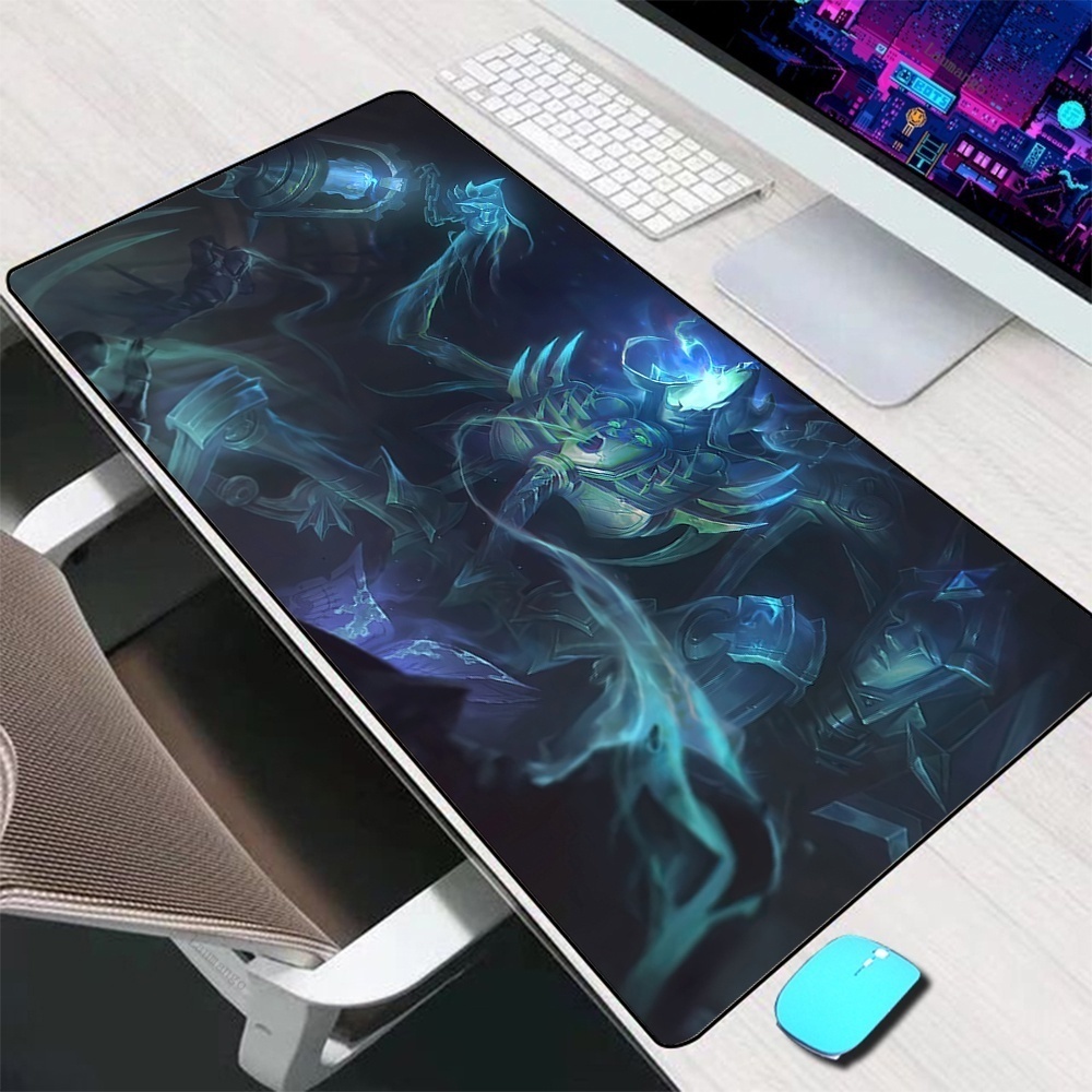 Tấm Lót Chuột Và Bàn Phím Chơi Game Cỡ Lớn In Hình Liên Minh Huyền Thoại