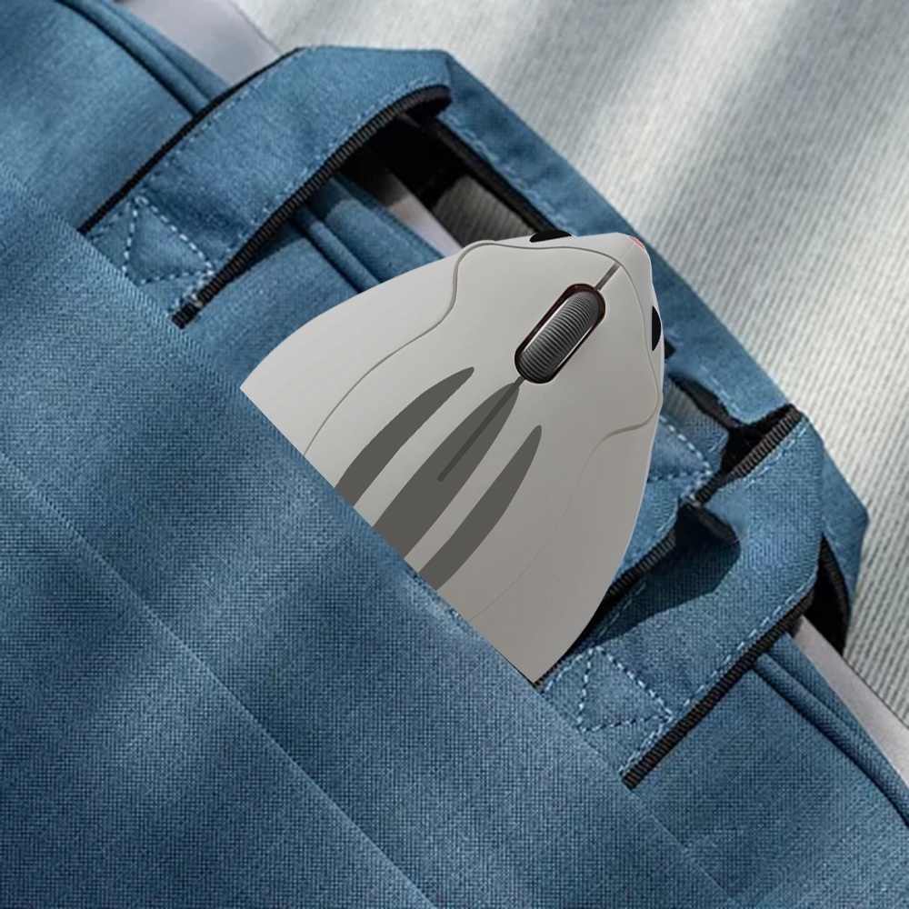 Chuột bluetooth Không Dây mini 3d Hình Chuột hamster Dễ Thương Sáng Tạo Cho pc laptop ipad