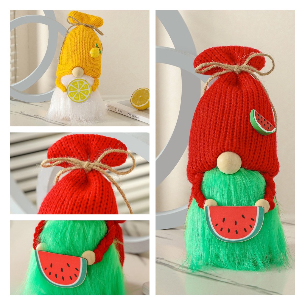 Trái Cây Nhồi Bông Trang Trí Đáng Yêu