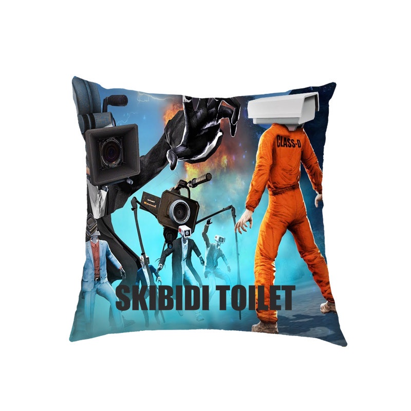 Skibidi Vỏ Gối Trang Trí Ghế sofa