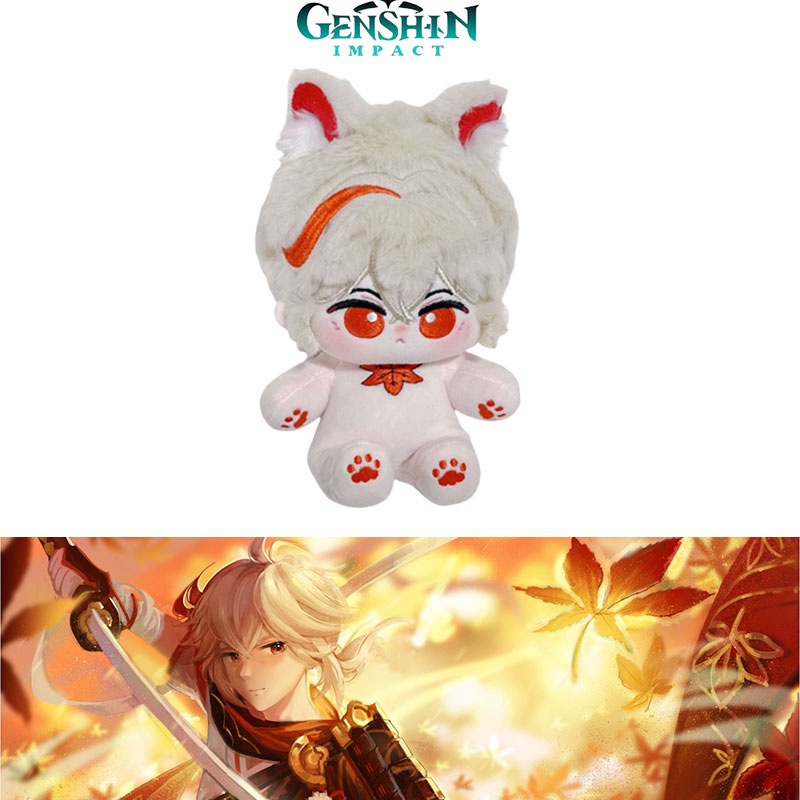 Búp Bê Nhồi Bông Cuddly Và Lá Phong 20cm Mềm Mại Lấy Cảm Hứng Từ Genshin Va Chạm Gió