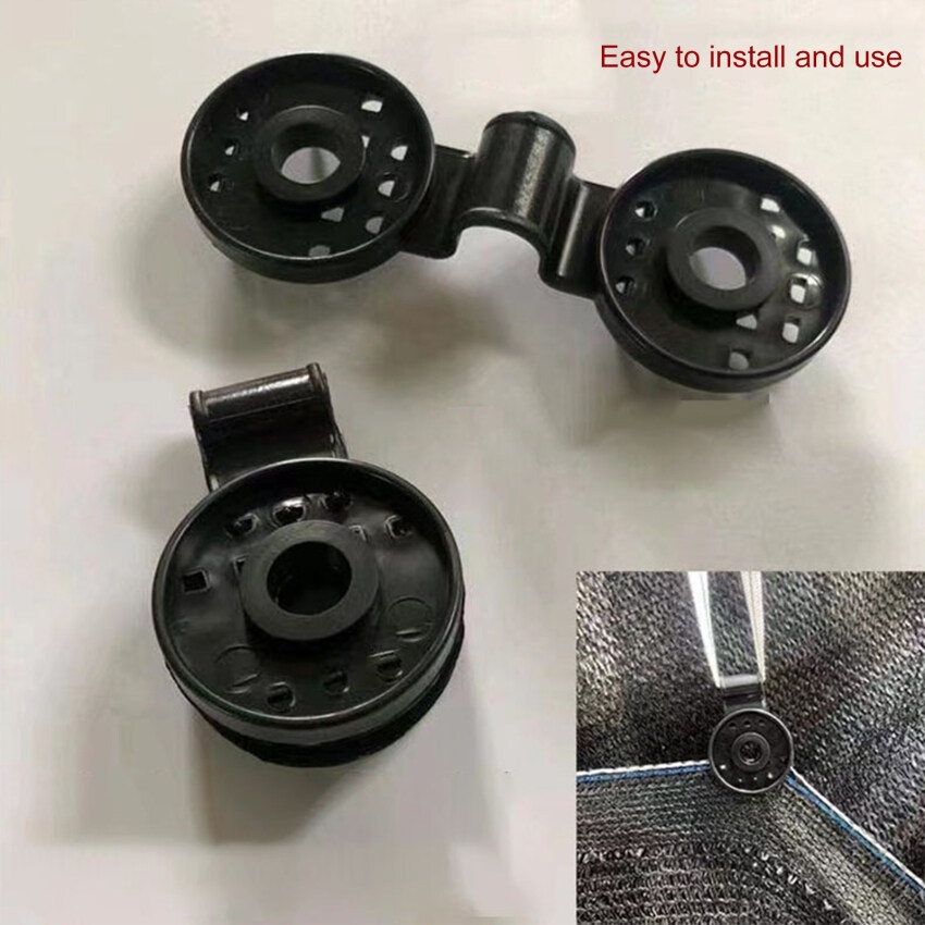 1/3/5PCS Shade Lưới Clip Vải Cố định Clip Vườn Công cụ Nhựa Grommet Hàng rào Lưới Gắn Hook Phụ kiện