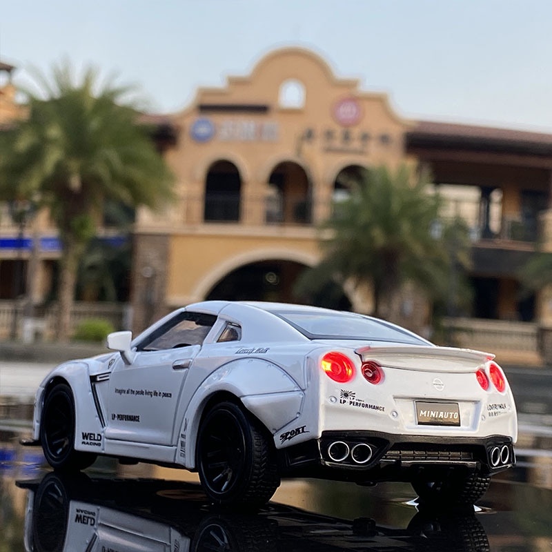 1:32 nissan skyline ares gtr r34 r35 hợp kim mô hình xe thể thao diecasts đồ chơi bằng kim loại bộ sưu tập mô phỏng mô hình xe đua
