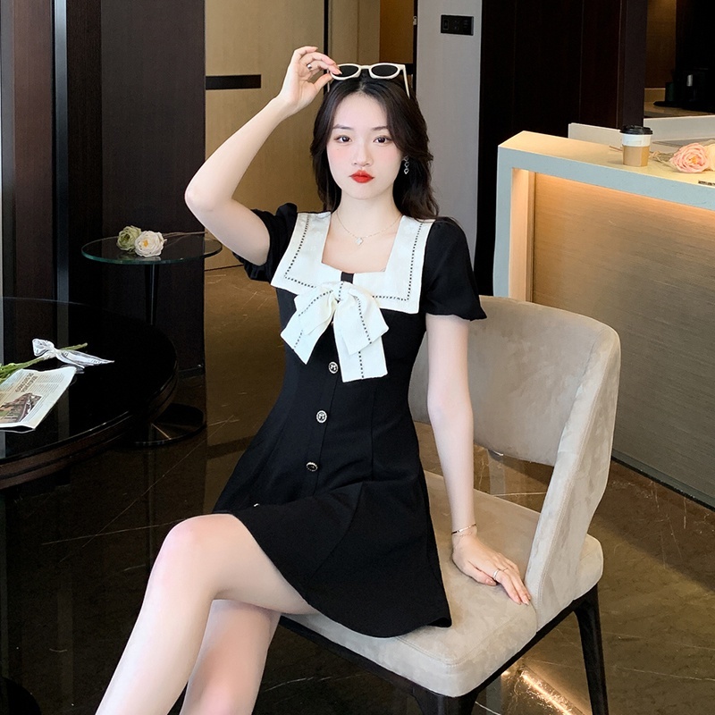 Đầm Thiết Kế Mới Đính Nơ Xinh Xắn Thời Trang Dành Cho Mùa Hè