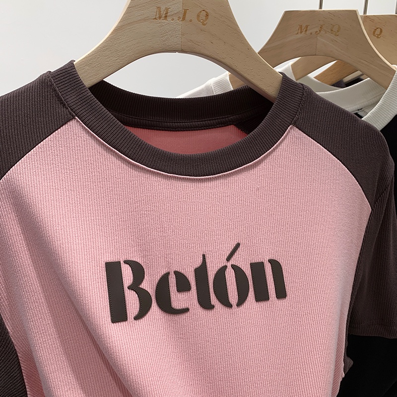 Áo Thun Tay Ngắn Rút Dây In Chữ Nhiều Màu Sắc Thời Trang Cho Nữ 62940