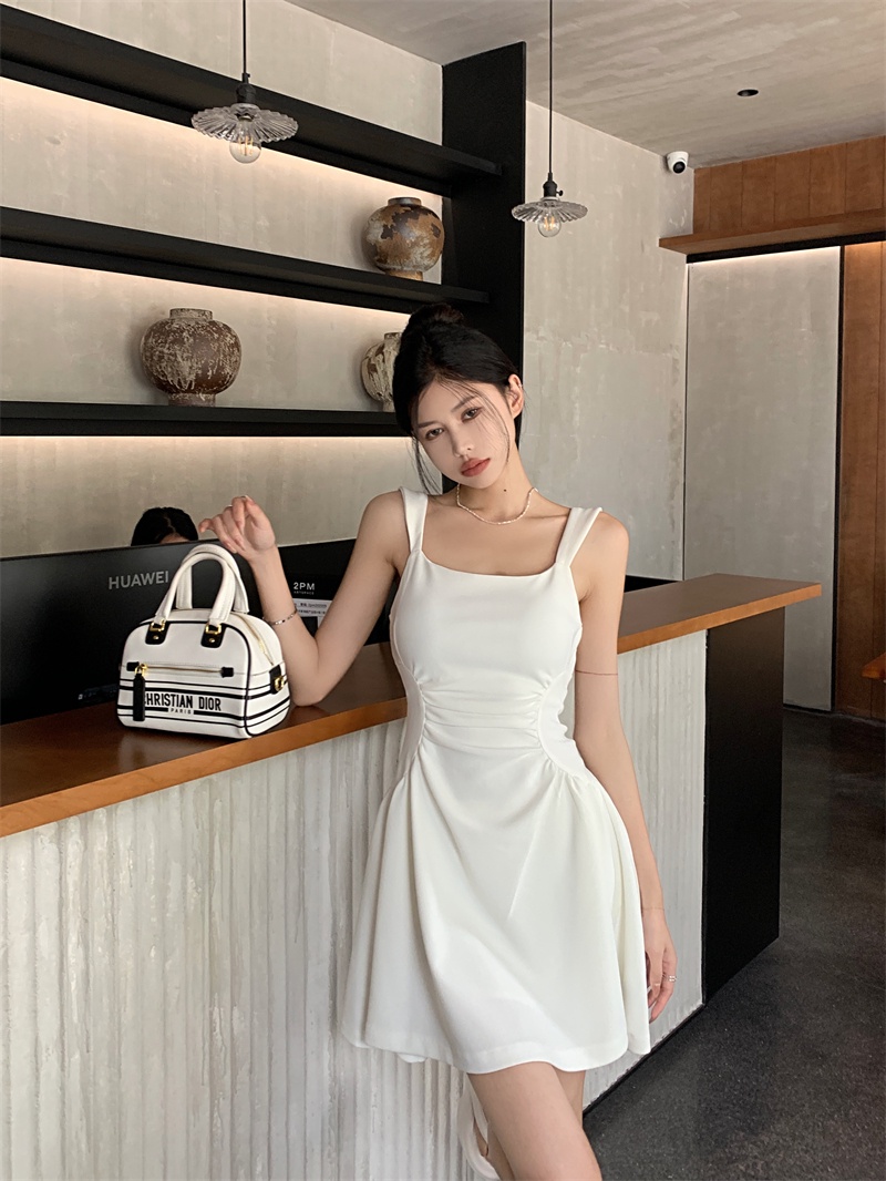 Đầm Không Tay Dáng Ôm Màu Sắc Đơn Giản 64985