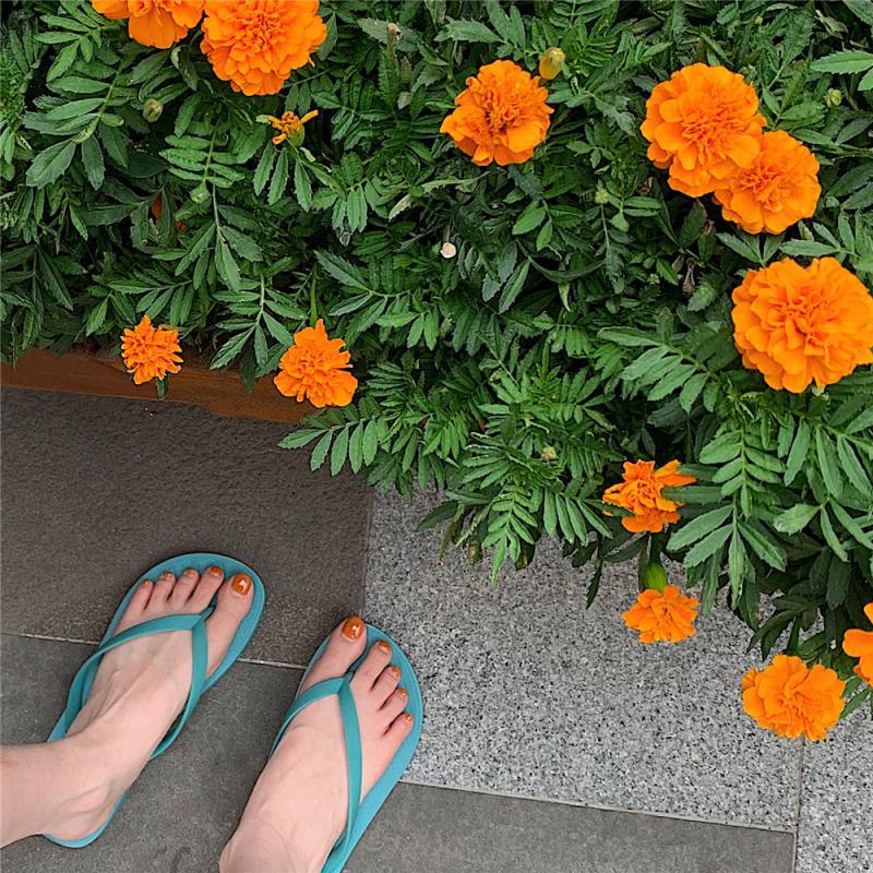 C＆S Dép quai ngang dép sandal nữ dép quai hậu Mùa hè Kiểu Dáng Thời Trang phong cách Pháp Cho Nữ