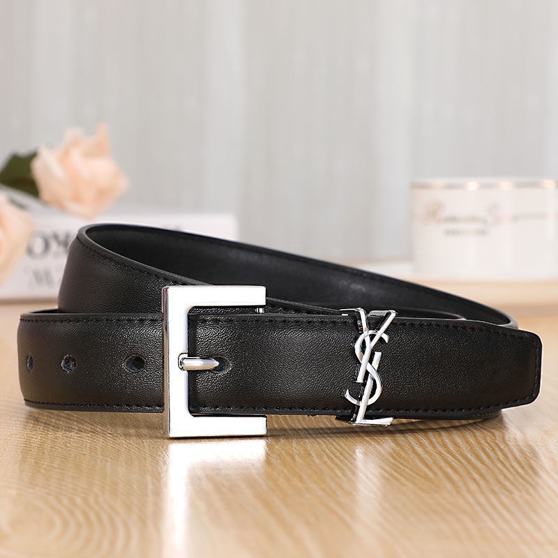 Hàng Có Sẵn! Thắt Lưng Da Thật Unisex Thời Trang Chất Lượng Cao