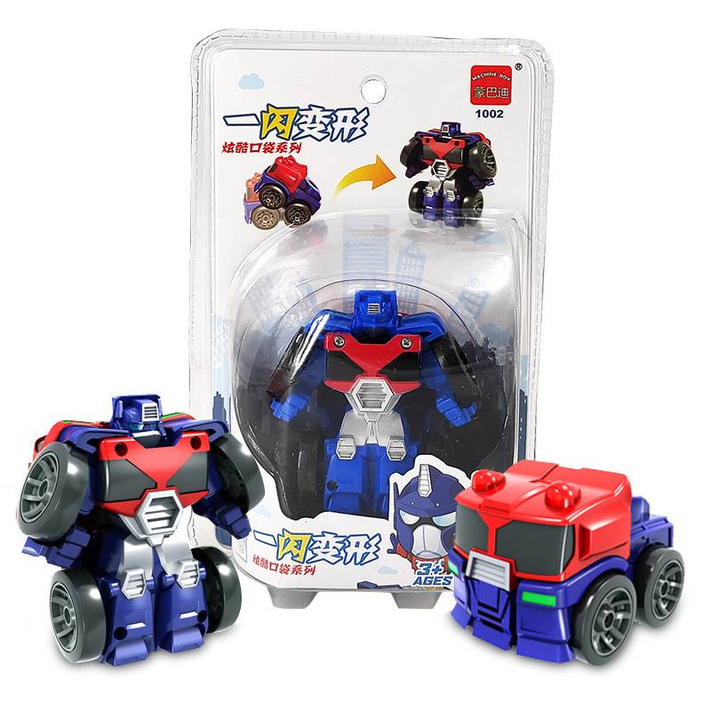 Mô Hình Xe Hơi Rô Bốt mini Bằng Kim Loại Không Chứa Điện Trở Tự Lắp Ráp Cho Bé Trai