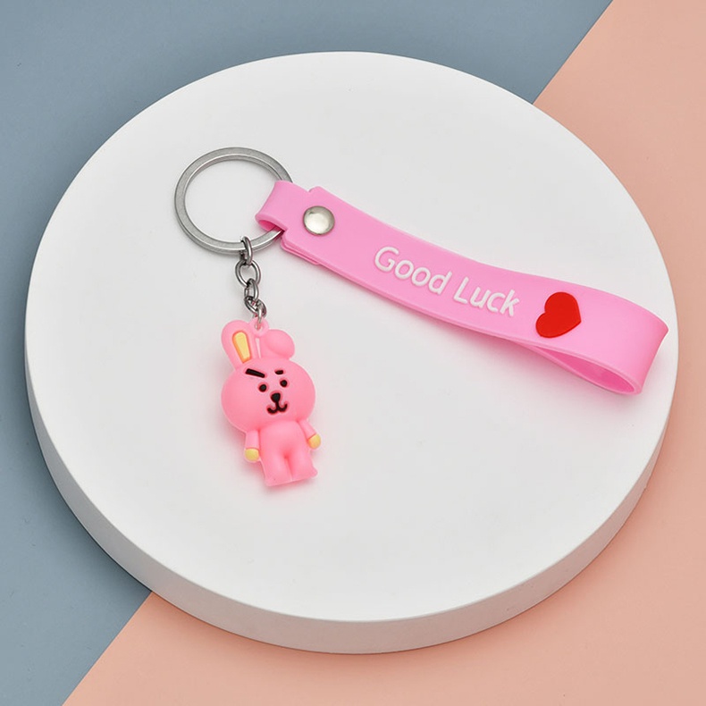 Móc Khóa Hoạt Hình BT21 Dễ Thương