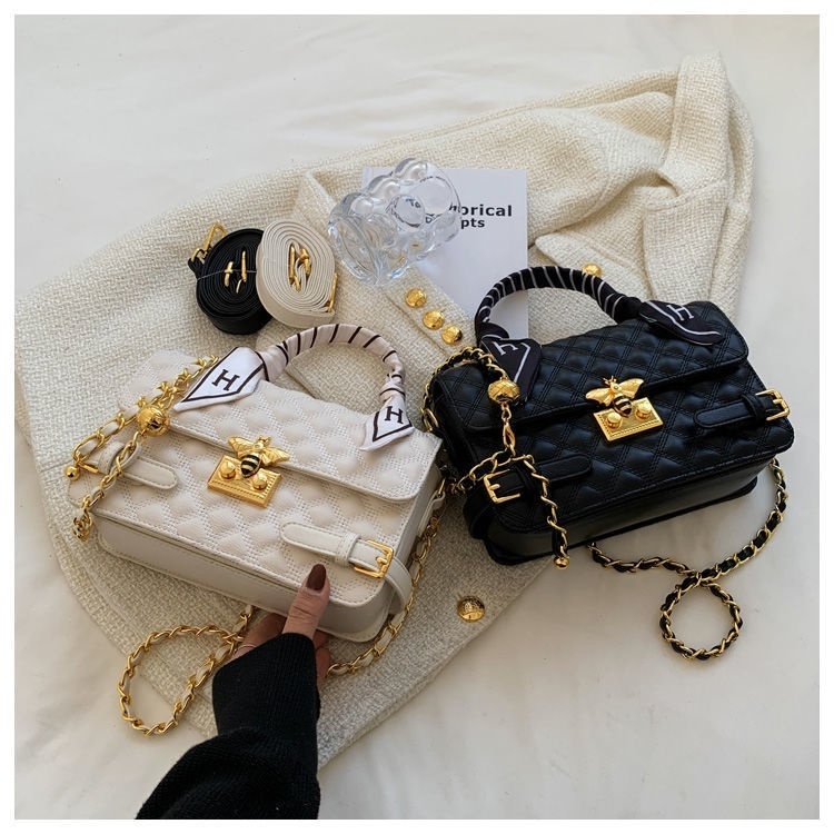 Mnefokc Túi Xách Mới Thời Trang Nữ Hình Thoi Cầm Tay Phù Hợp Với Phong Cách Nước Ngoài Dây Đeo Vai