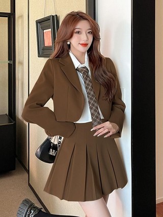 Học viện phong cách nữ hàn quốc mới jk đầy đủ bộ đầy đủ toàn thân hàn quốc