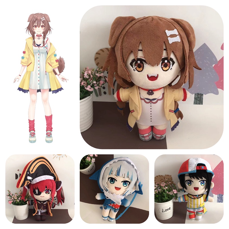 Quà Tặng Họa Tiết Hoạt Hình Hololive Daikuu Aki Plushie Great Cho Thanh Thiếu Niên
