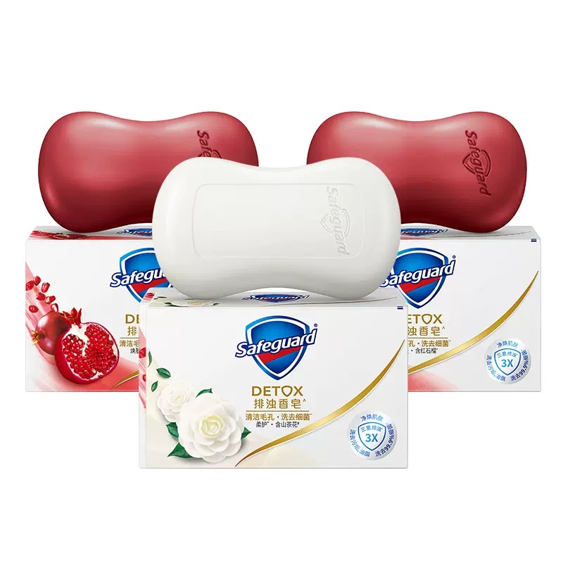 Set 3 Xà Phòng Rửa Tay Thải Độc An Toàn Cho Gia Đình 108G