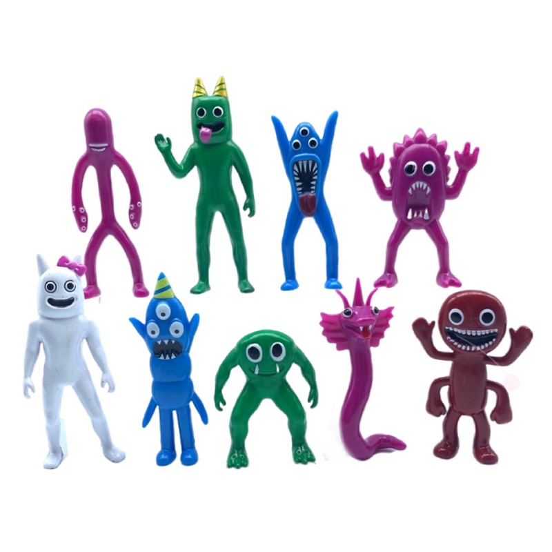 Bộ Mô Hình Búp Bê Garten of Banban Kèm Nhãn Dán Độc Đáo Trang Trí Thủ Công Cho Bé