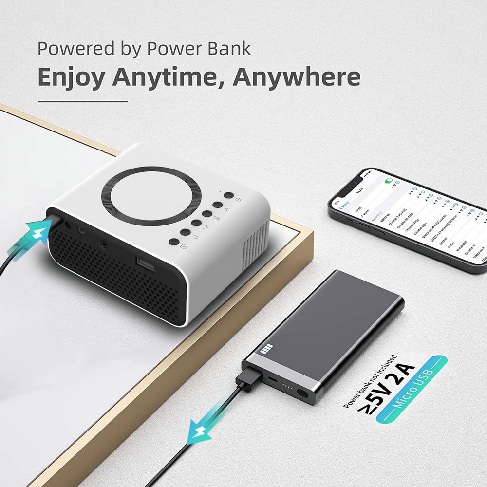 Máy Chiếu Mini YT300 Tại Nhà Mới