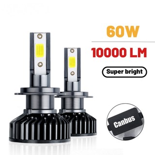 Đèn pha led 2 cái h1 h4 h7 bóng đèn h8 h11 9005 hb3 9006 hb4 9004 hb1 9007 hb5 h13 đèn 15000lm đèn sương mù dẫn điện 12v