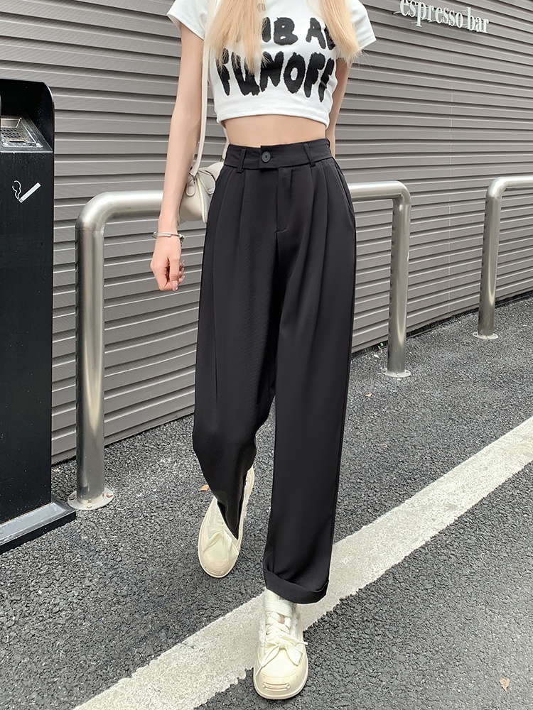 64732 Quần Âu Lưng Thun Đơn Giản Mùa Hè